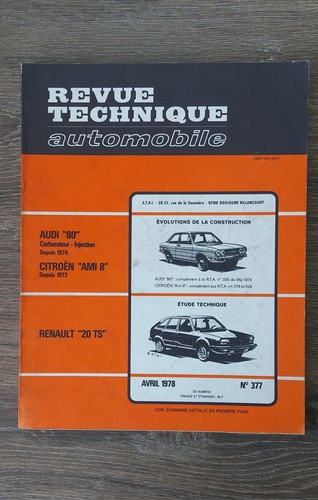Revue technique renault - ts,