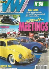 VW MAGAZINE N°68 SAMBA BUS 1963 / COX 1976 GERMAN CAL LOOK / OVALE METALLISEE