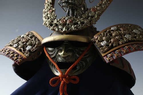 Grand casque japonais vintage