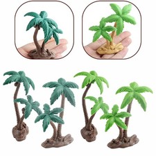 Mini mod??le d'arbre ?? noix de coco en plastique premium pour projet de bricola
