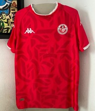 Maillot Tunisie Kappa – Fédération Tunisienne de Football – Taille L 2022