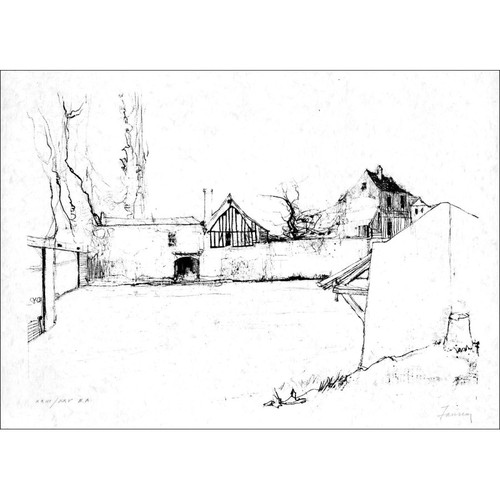 Jansem jean lithographie - jean,