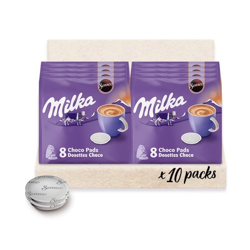 Milka chocolat dosettes - chocolat,