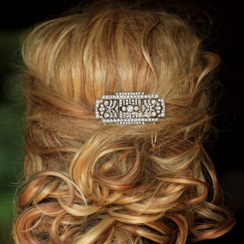 Peigne cheveux art déco - art,