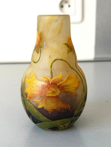 Vase art nouveau aux - vase, fleurs