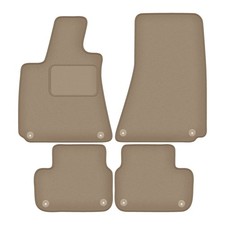 Tapis de sol en velours Beige