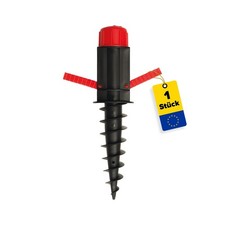 - Support de poteau rond - Pied de parasol - Tarière - Douille de sol à visse...