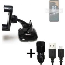Pour Nokia G400 5G Support téléphone voiture + CHARGEUR titulaire mount holder