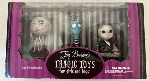 Tim burton tragic toys - burton, new