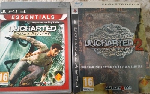 Lot uncharted ps3 - uncharted, pal