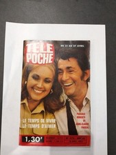TELE POCHE 375 18 AVRIL 1973 Pascale Robert / Jean-Claude Pascal
