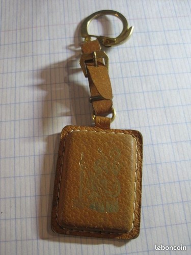 Ancien porte cle - en, cuir