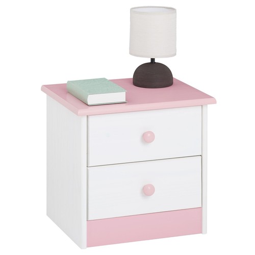 Table chevet pin rondo - de, en