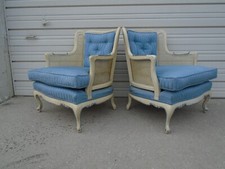 Pair French Wingback Petite