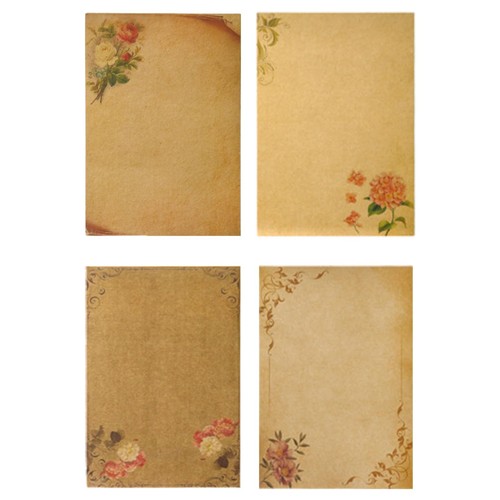 Enveloppe vintage set papier - enveloppe, vintage,