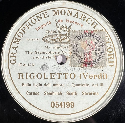 Caruso rigoletto - rigoletto, (verdi)