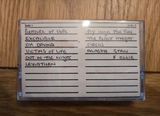 ULTRA RARE CASSETTE DEMO TAPE PROG ROCK PENDRAGON LIVE MARQUEE 84 OG UK EXTONM