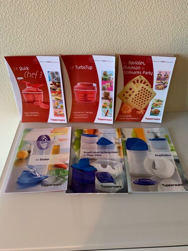 Tupperware lot livres de - tupperware, 6