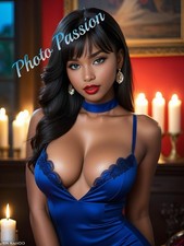 Photo portrait femme robe