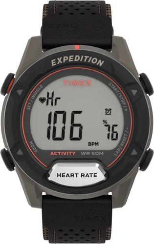 Timex montre marron digital - marron,