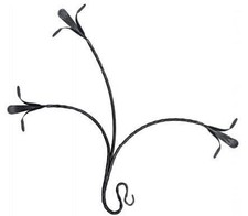 Ornement en fer forgé fer