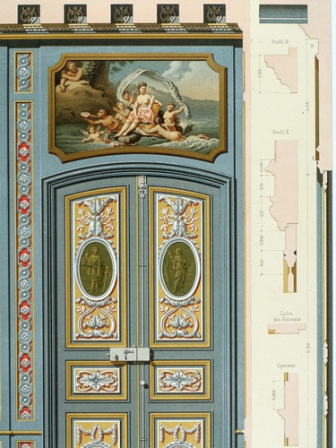 Lithographie xix motifs - lithographie,