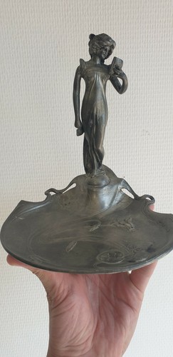 Objet etain fin - objet, en