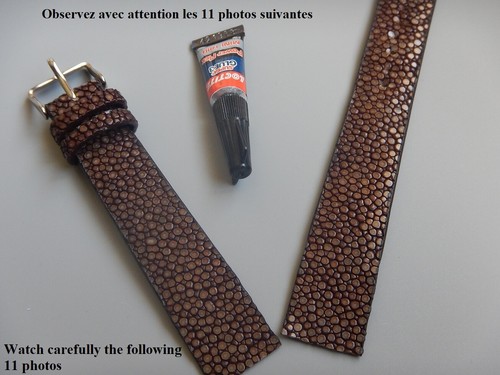 Bracelet galuchat - mm,