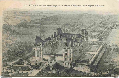 Carte postale ecouen - postale,