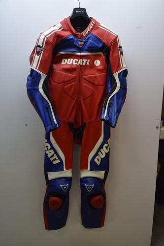 Tuta pelle moto pista - pelle, da