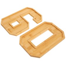  Plateau à charcuterie rechargeable, 1 ensemble, grand nombre 60, planche à