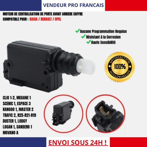 Moteur centralisation porte - centralisation,