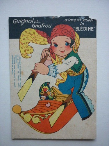 Publicité guignol et - ,