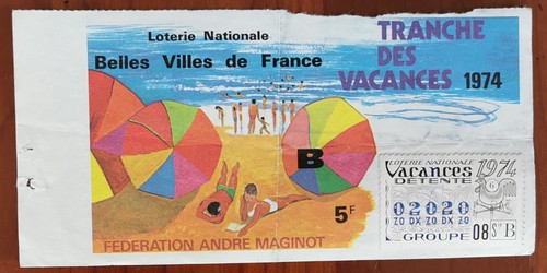 Billet loterie nationale - billet,