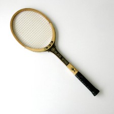 Raquette tennis bois ancienne - tennis,