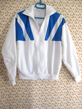 Veste Vintage JS Saint Chamond années 80'S velour Jacket sport Homme - M