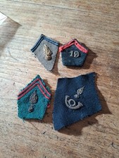 Lot De 4 Insigne Tissu France