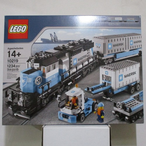 Lego maersk container train - maersk,