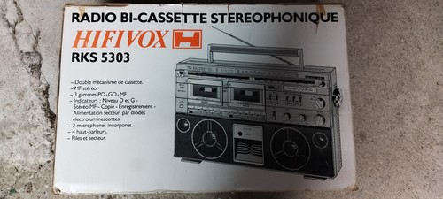 Radio cassettes stereo - radio, bi-cassettes