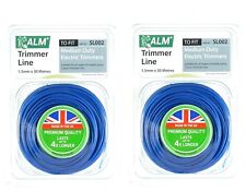 2 X ALM SL002 Fil De Coupe Électrique Moyenne Dureté 1,5 Mm X 30 M