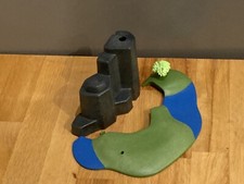 PLAYMOBIL rocher Gris Et Plateforme Mare Dinosaures  Plantes Végétation Décor