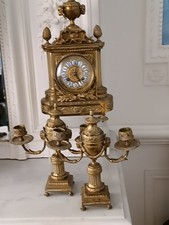 Garniture de cheminée de style Louis 16