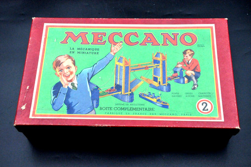 Meccano boite éléments - boite, n°