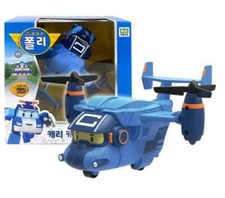 Robocar Poli Carry Carrier Avion Voiture Transport Avion Jeu de rôle Jouet po...