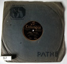 07 - Disque Columbia 78T -