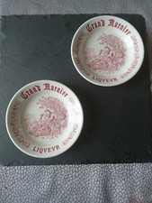 Coupelles Vide Poches cendrier Liqueur Grand Marnier Grindley TBE 