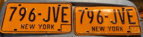 1973 new york state license - state,