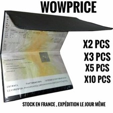 Etui en PVC carte grise 