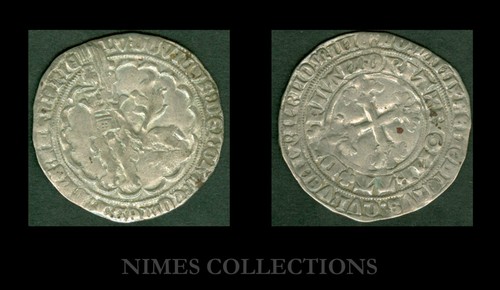 Monnaie medievale double - monnaie,