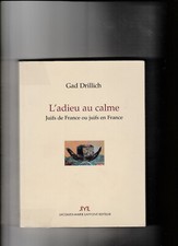 L'adieu au calme Juifs de France ou juifs en France Gad Drillich antisémitisme